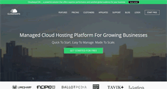 Desktop Screenshot of cloudways.com