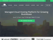 Tablet Screenshot of cloudways.com