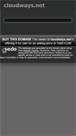 Mobile Screenshot of cloudways.net